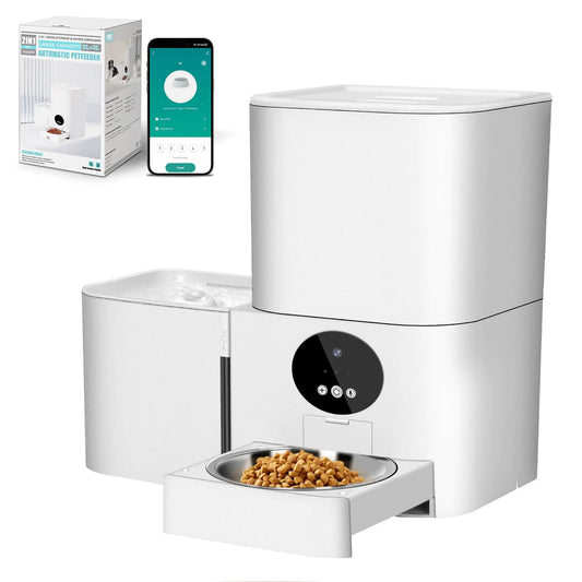 2-in-1 Upgrade Automatic Cat Feeder and Water Dog Feeder